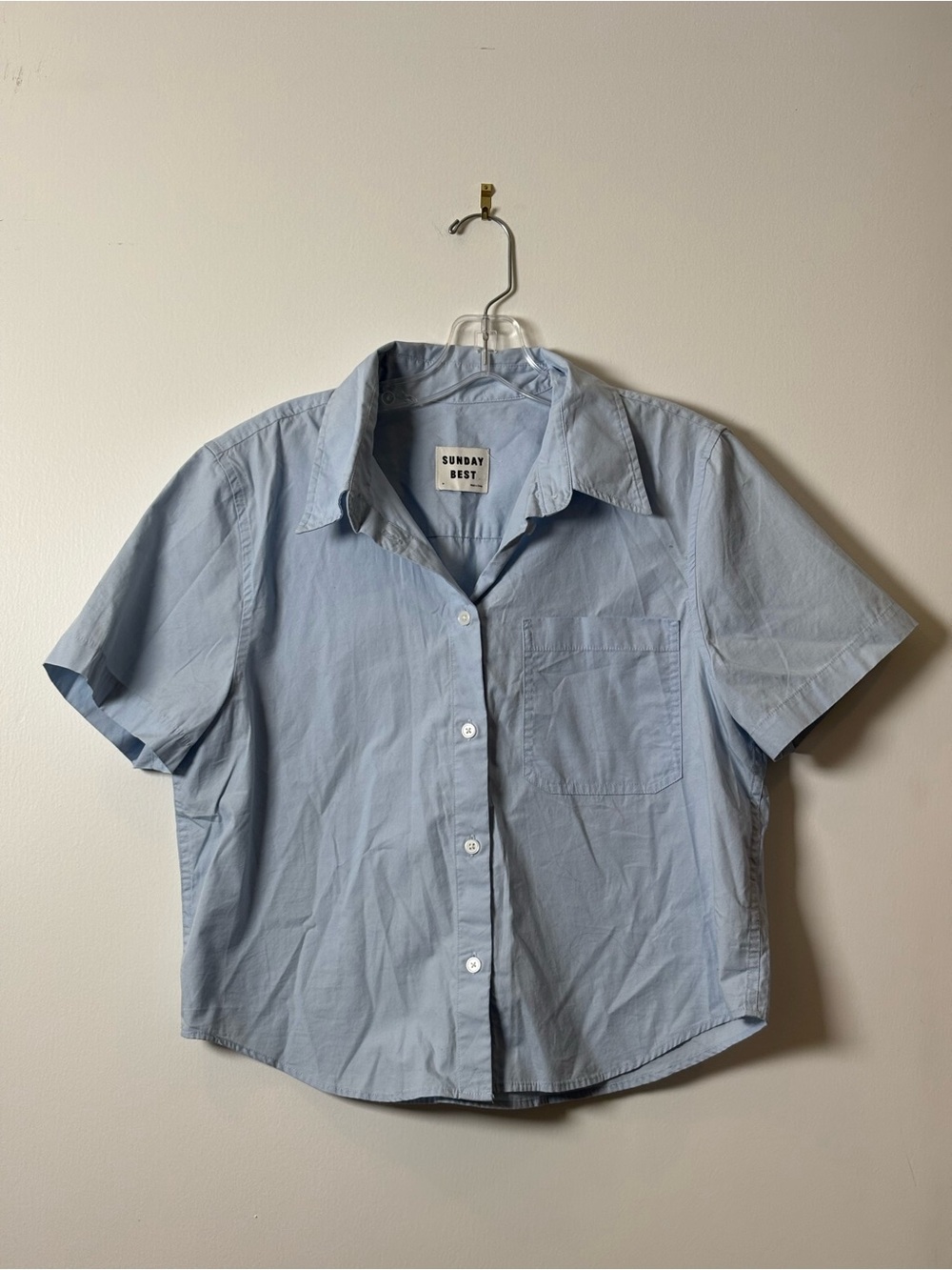 Sunday Best by Aritzia Cropped Shirt